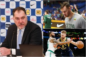 Žodį dėl D. Motiejūno dramos taręs A. Sabonis – apie Lietuvos teisėjus ir pamokas sūnui Domantui