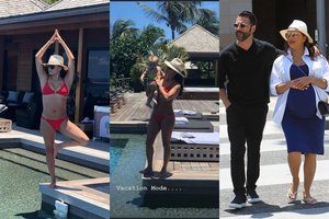 Per atostogas „Nusivylusi namų šeimininkė“ Eva Longoria parodė sunkius sporto rezultatus