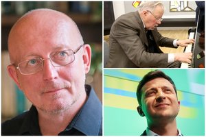 A. Valinskas paaiškino, kodėl Ukraina išsirinko komiką: V. Landsbergis irgi buvo pianistas