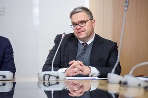 V. Vasiliauskas aiškinsis krizės tyrėjams ir Seimo opozicijai 