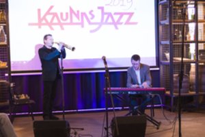 Kauno „Volfas Engelman Studijoje“ gurmaniškai atidarytas „Kaunas Jazz“ festivalis