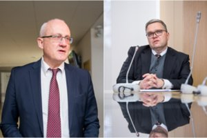 S. Jakeliūno ir V. Vasiliausko kaktomuša: atskleisti slapti susirašinėjimai ir keisti palinkėjimai