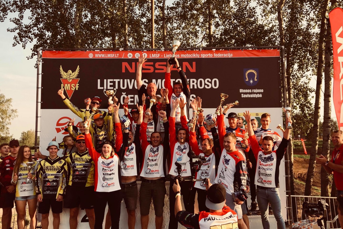  2018 metų Lietuvos motokroso čempionato etapo akimirkos.<br> Organizatorių nuotr.