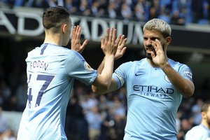 „Manchester City“ laimėjo derbį ir sustiprino pozicijas kovoje dėl čempionų titulo