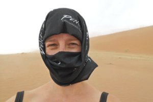 Aktorė Emilija Latėnaitė Namibijoje atrado ekstremalų pomėgį