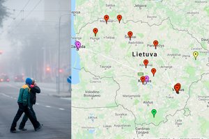 Lietuvoje oro užterštumas pasiekė aukščiausią lygį: perspėja apie pavojų sveikatai