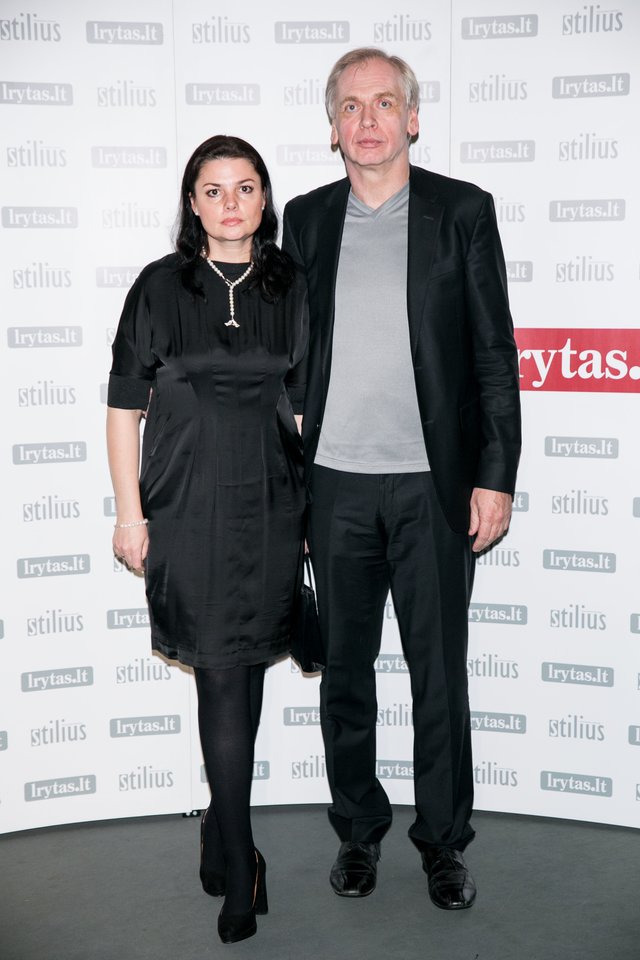 Gintaras Rinkevičius su žmona Donata Rinkevičiene.<br>T.Bauro nuotr.