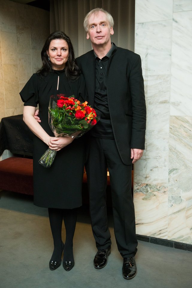 Gintaras Rinkevičius su žmona Donata Rinkevičiene.<br>J.Stacevičiaus nuotr.