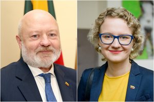 A. Armonaitė ir E. Gentvilas neskuba „deginti tiltų“