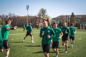 „Kauno Žalgirio“ futbolininkas D. Romanovskis: „Pirmasis ratas buvo neblogas, bet galime geriau“