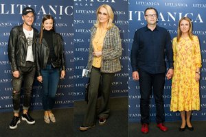 Miuziklo „Lituanica“ pamatyti atskubėjo ir besilaukianti Daiva Žeimytė-Bilienė