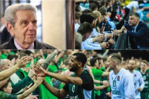 „Žalgirio“ žygį apibrėžęs V. Garastas apie Š. Jasikevičių pasakė tai, ko trokšta visi sirgaliai