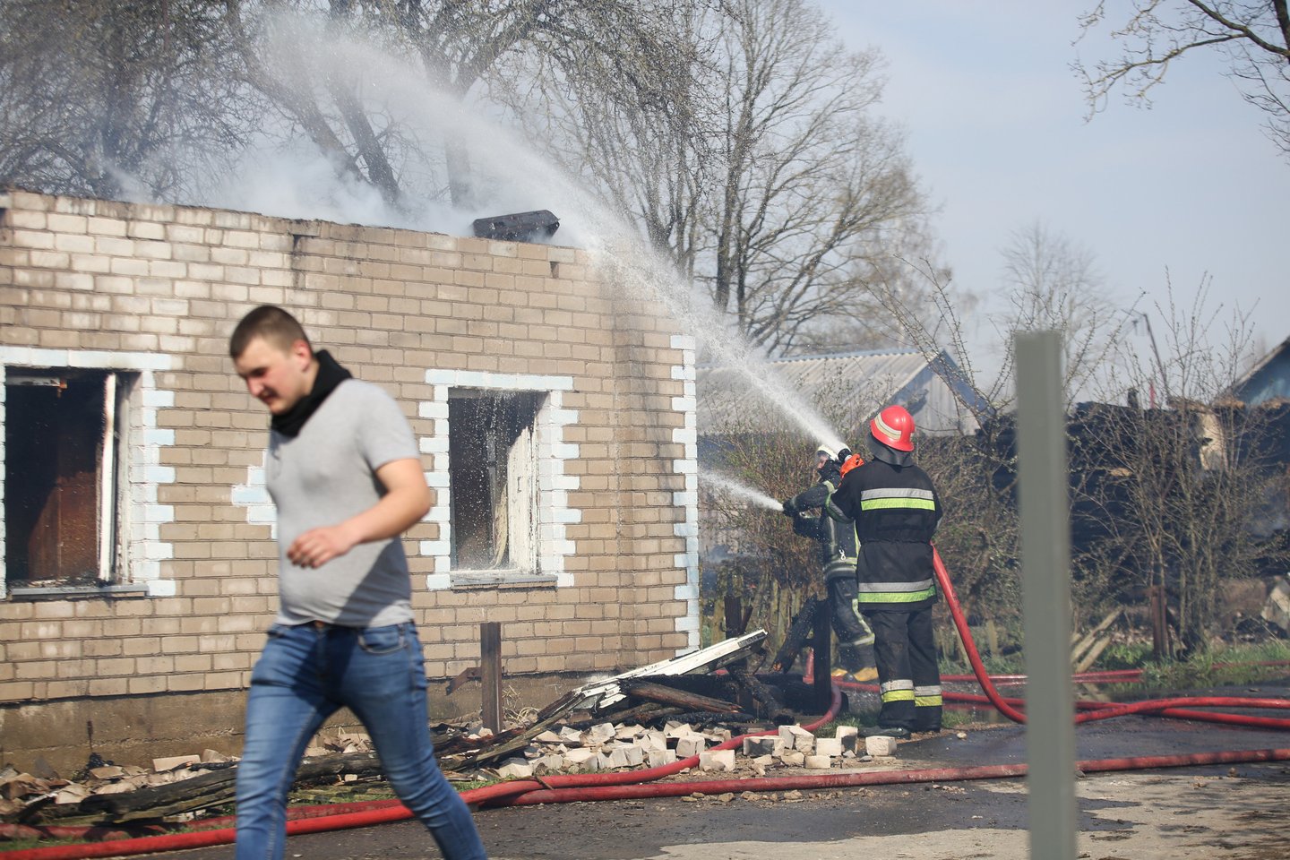 Gaisras Šalčininkų rajone sukrėtė visą Lietuvą.