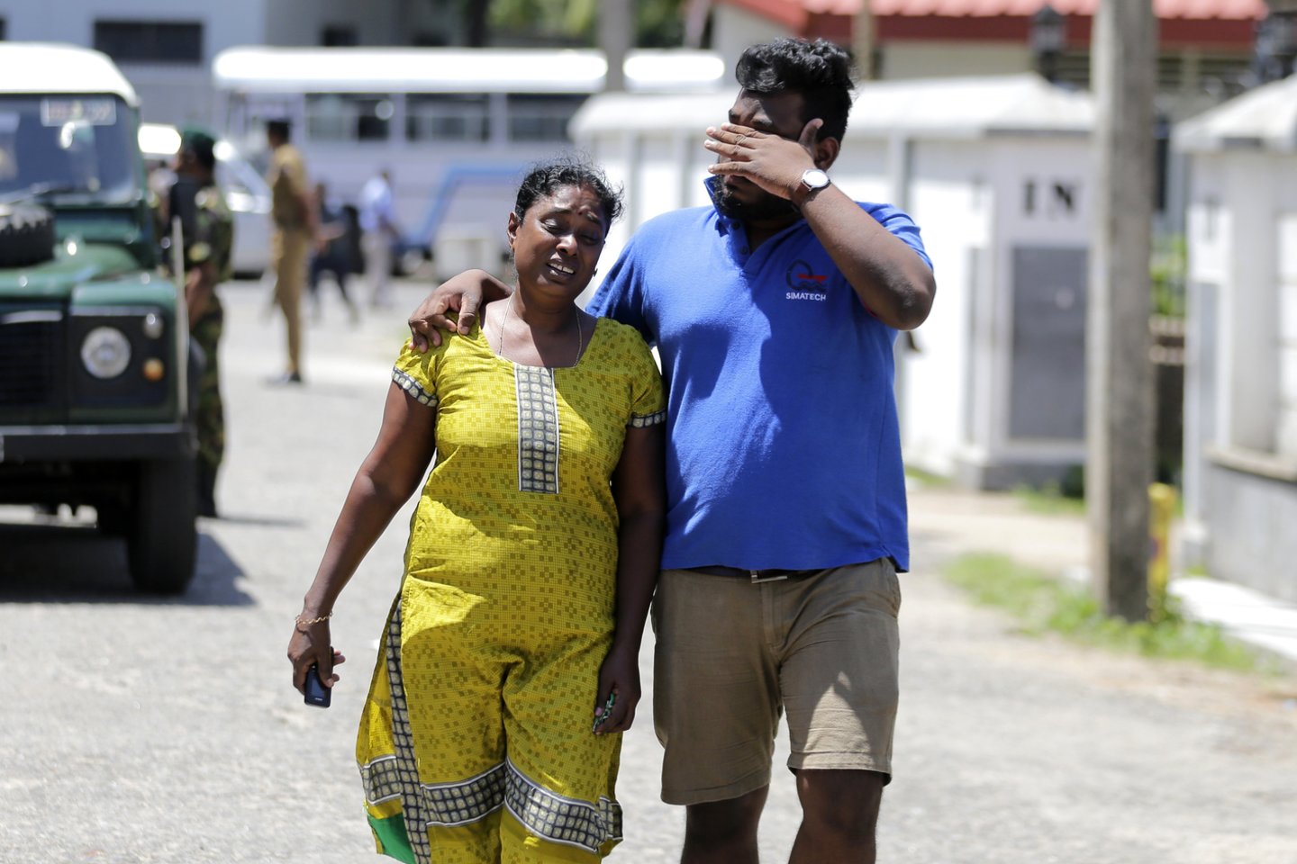   Šri Lankoje nugriaudėjo trys sprogimai<br>AP nuotr.