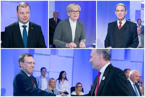 Kitokie debatai: kandidatams – klausimai apie moteris, nemalonias istorijas ir tikruosius tikslus