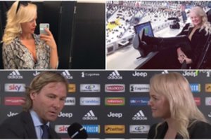 Čekijos futbolo legenda negalėjo atsispirti gundančiai žurnalistei: interviu kaitino ne tik žvaigždės kraują