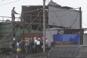 Po sprogimo Rytų Ukrainos kasykloje patvirtinta visų 17 darbininkų žūtis