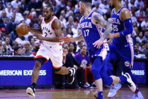 K. Leonardas vedė „Raptors“ į pergalę NBA Rytų konferencijos pusfinalio pirmosiose rungtynėse