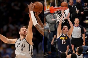 D. Motiejūno trumpas NBA sezonas baigėsi: „Spurs“ ekipa neįveikė „Nuggets“ barjero