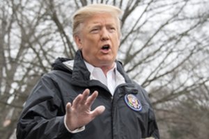 D. Trumpas vėl neatvyko į svarbų JAV žiniasklaidos atstovų renginį