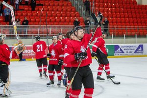 Lietuvos ledo ritulio rinktinė pasaulio čempionato pasirengimo cikle iškovojo 75 proc. pergalių