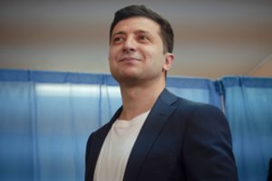 Išrinktasis Ukrainos prezidentas siūlo pasus nuo Kremliaus valdymo kenčiantiems rusams 