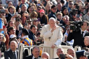 Popiežius skyrė 500 tūkst. JAV dolerių paramą migrantams Meksikoje