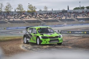 Pasaulio ralio-kroso čempionate iki pusfinalio Rokui Baciuškai pritrūko vos 0,5 sekundės