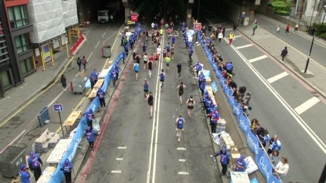 Londono maratonininkams – naujovė: po bėgimo nebeliko kalno šiukšlių