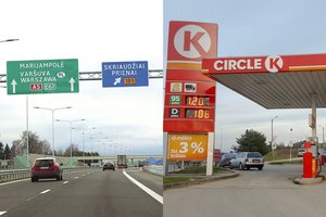 Pasienyje su Lenkija ministerija ketina išsityčioti iš degalinių ir vežėjų