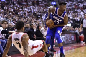 „76ers“ pranoko „Raptors“ krepšininkus iš išlygino serijos rezultatą