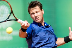 R. Berankis pergalingai startavo teniso turnyre Seule