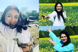 Monika Sakalauskaitė-Falcon neapleidžia ir Lietuvos: grįžo pasidžiaugti bundančia gamta