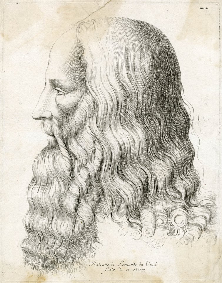  L. da Vinci autoportretas.<br> Scanpix nuotr.