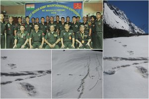 Indijos kariuomenė skelbiasi radusi sniego žmogaus egzistavimo įrodymus