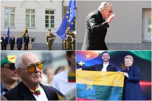 15-ųjų narysės ES metinių minėjime – neįprastai trumpi sveikinimai, išlydėtuvės ir koncertas