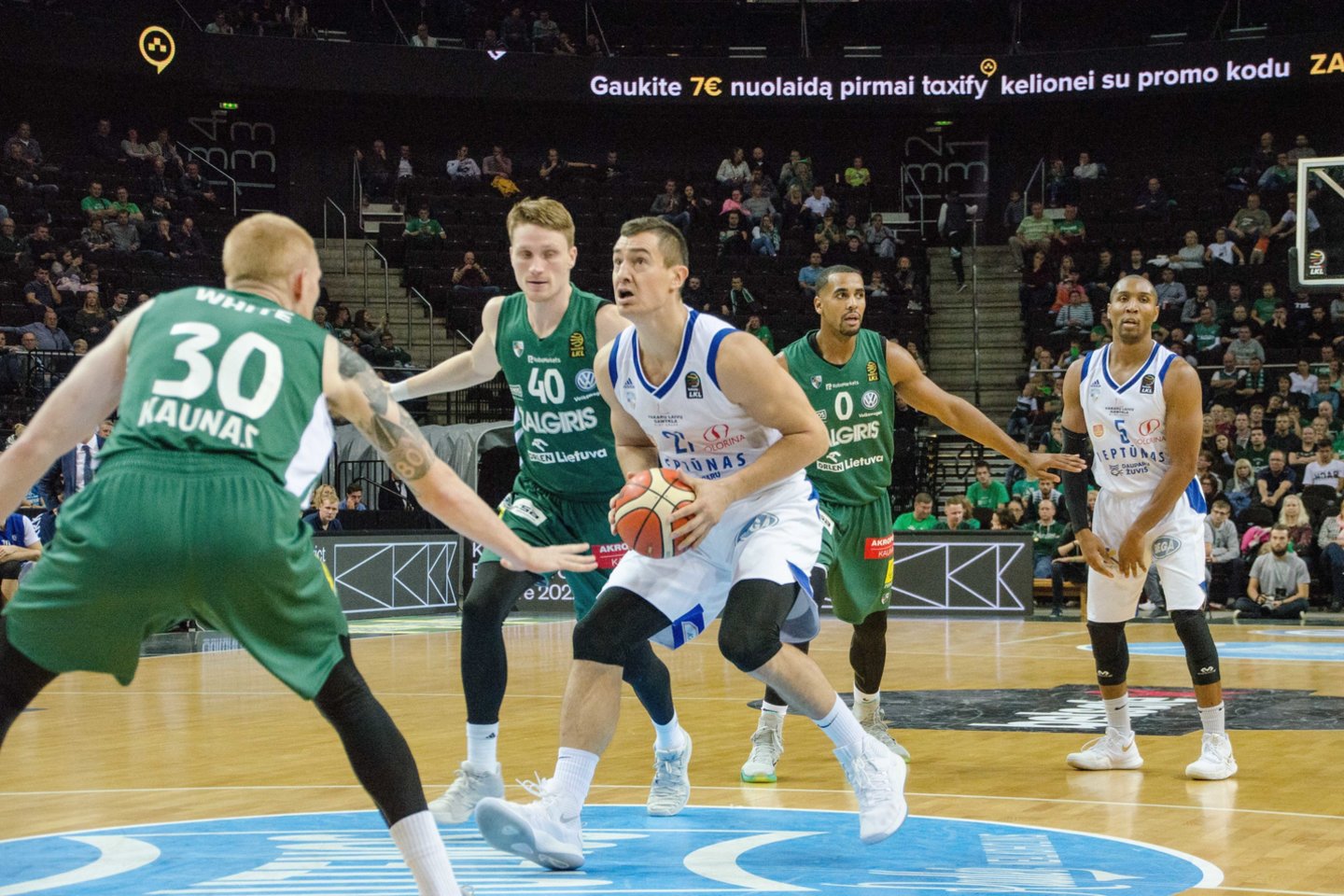 Kauno „Žalgiris“ pralaimėjo tris mačus „Neptūno“ klubui<br>G.Šiupario nuotr.