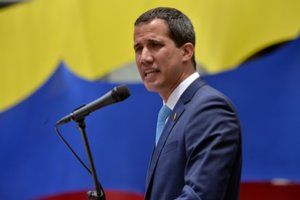 Venesuelos opozicijos lyderis ragina gyventojus dalyvauti masiniame proteste