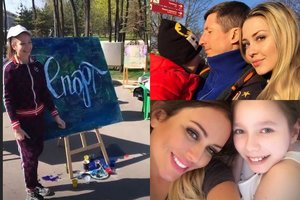 Po Rusijos atlikėjos Julijos Načialovos mirties jos dukra laiką leido su nauja tėvo šeima