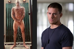 Gavęs iš mylimosios užduotį Ch. Tatumas paviešino intymų kadrą 