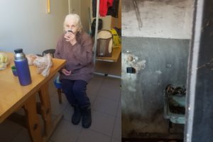 Košmaras Klaipėdoje: apdegusiame bute – pajuodusi nuo suodžių močiutė