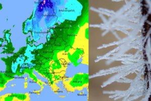 Europą stingdys šalčio banga: perspėja apie ekstremalias temperatūras