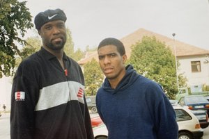 Įžūlų Plungės amerikietį sirgaliai nubaudė mėlyne paakyje