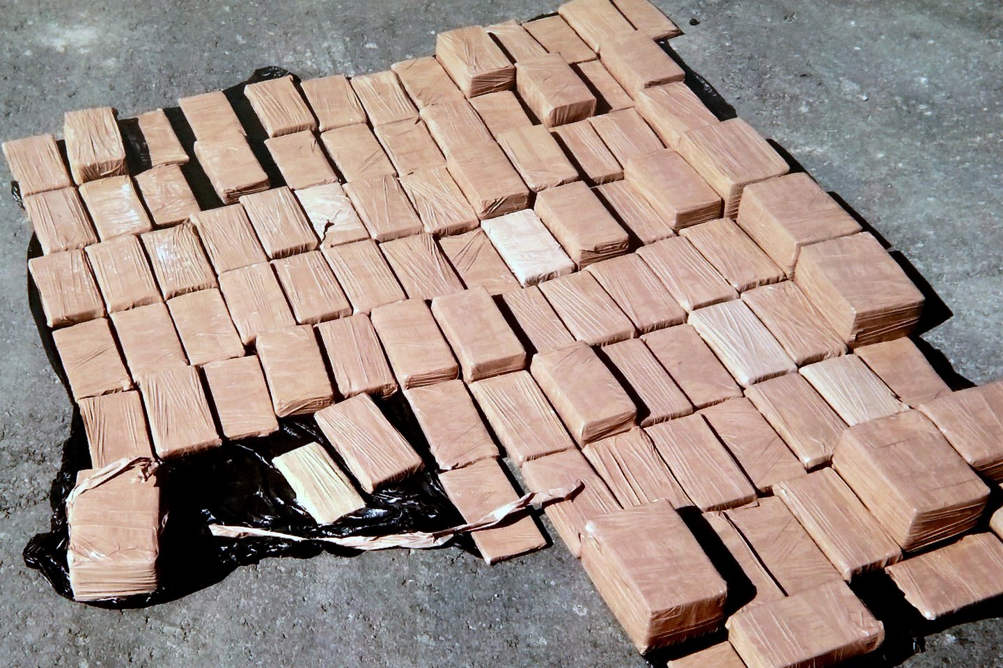 Rusas į Lietuvą bandė įvežti per 300 kg hašišo.