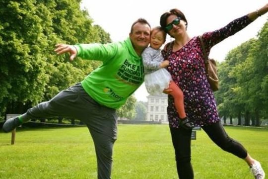 Ypatingą dukrytę auginantis anykštėnas ryžosi milžiniškam žygiui