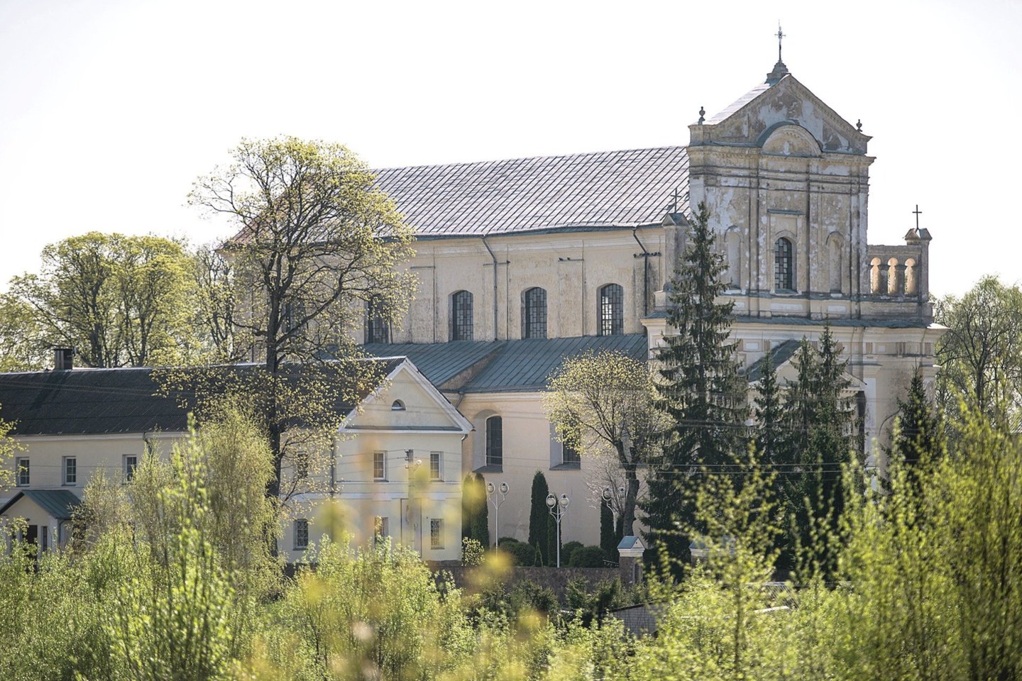 Pagrindinis Šumsko objektas – Šv.Arkangelo Mykolo bažnyčia. Ji matyti iš karto įvažiavus į miestelį.<br>D.Umbraso nuotr.