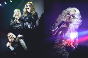 Sostinės gėjų klube – persirengėlių iš Italijos pasirodymas