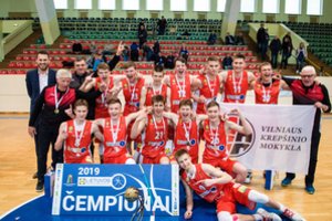A. Marčiulionio ir Ą. Tubelio tandemas vedė Vilniaus 17-mečius į Lietuvos čempionato viršūnę