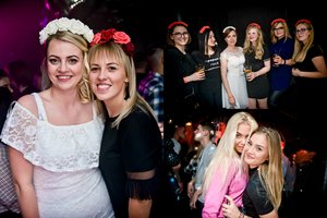 Naktiniame klube šėlo būsimos nuotakos: puošėsi baltai