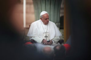 Popiežius atvyko į Bulgariją